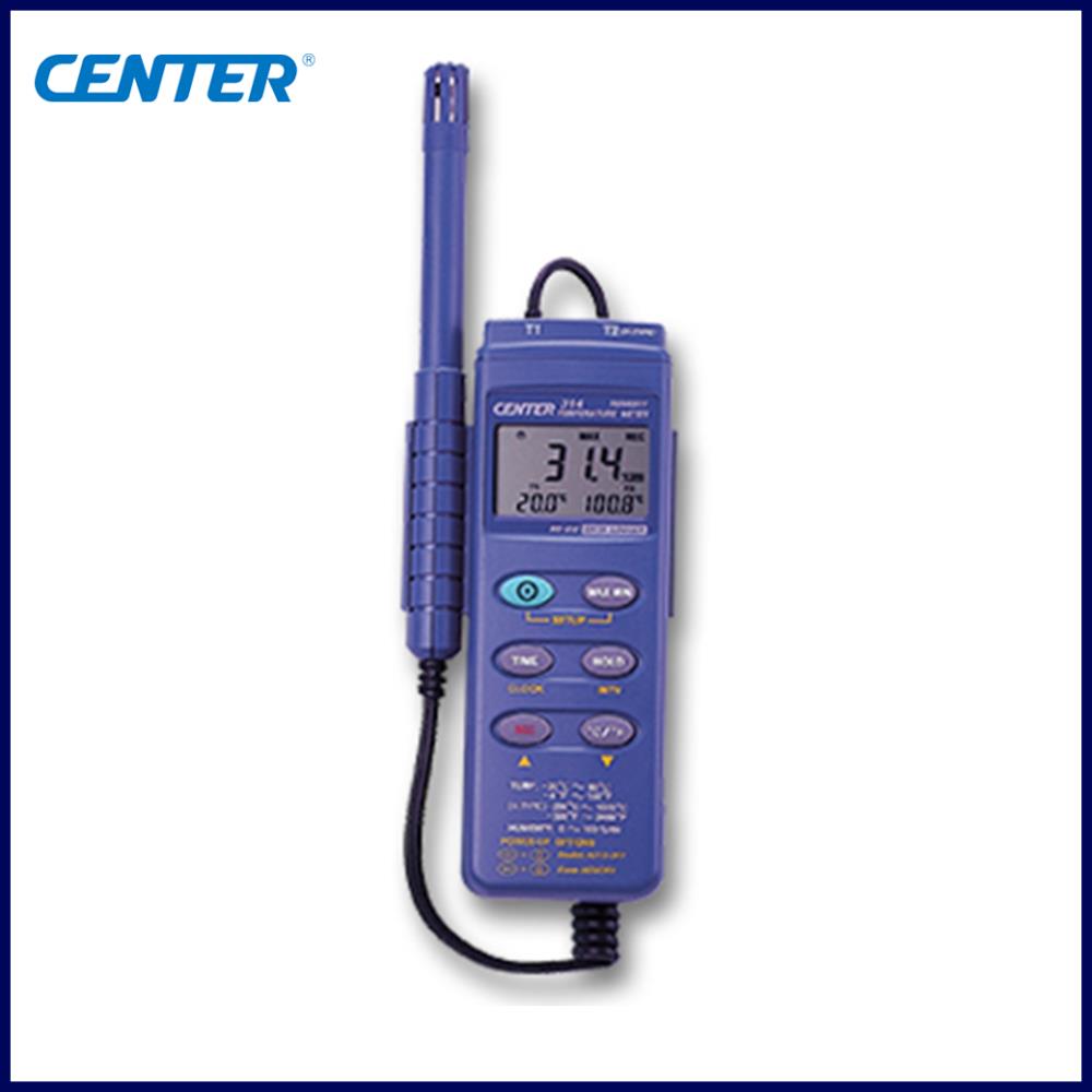 CENTER 314 เครื่องวัดอุณหภูมิความชื้นแบบ (Datalogger Dual Input Humidity Temperature Meter),Datalogger Dual Input Humidity Temperature Meter,CENTER ,Instruments and Controls/Meters