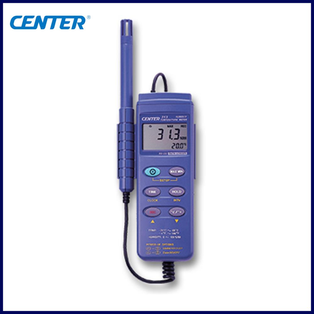 CENTER 313 เครื่องวัดอุณหภูมิความชื้นแบบ (Datalogger Humidity Temperature Meter),เครื่องวัดอุณหภูมิความชื้นแบบ Datalogger Humidity Temperature Meter,CENTER,Instruments and Controls/Meters