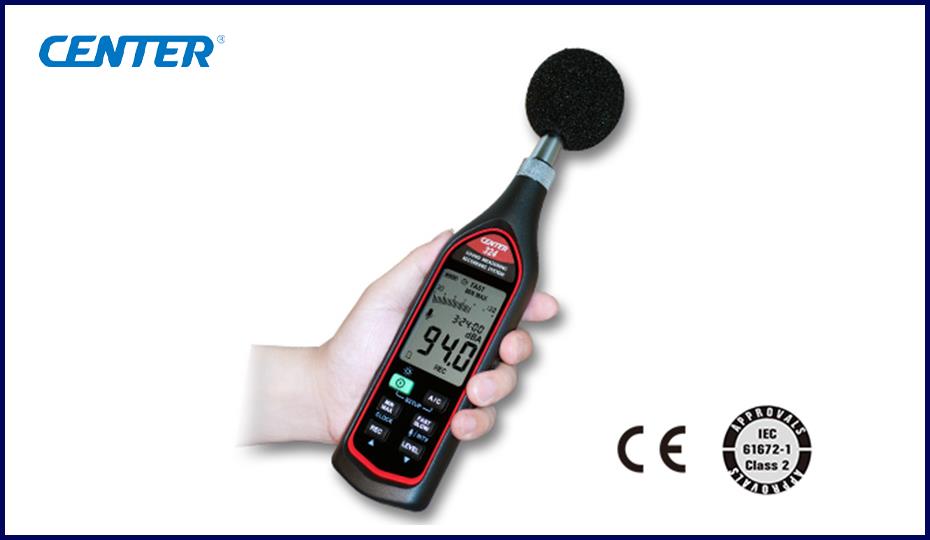 CENTER 324 เครื่องวัดระดับเสียง (Sound Measuring Recording System)
