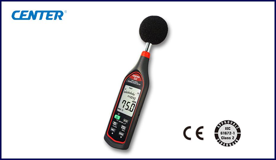 CENTER 323 เครื่องวัดระดับเสียง Datalogger Sound Level Meter