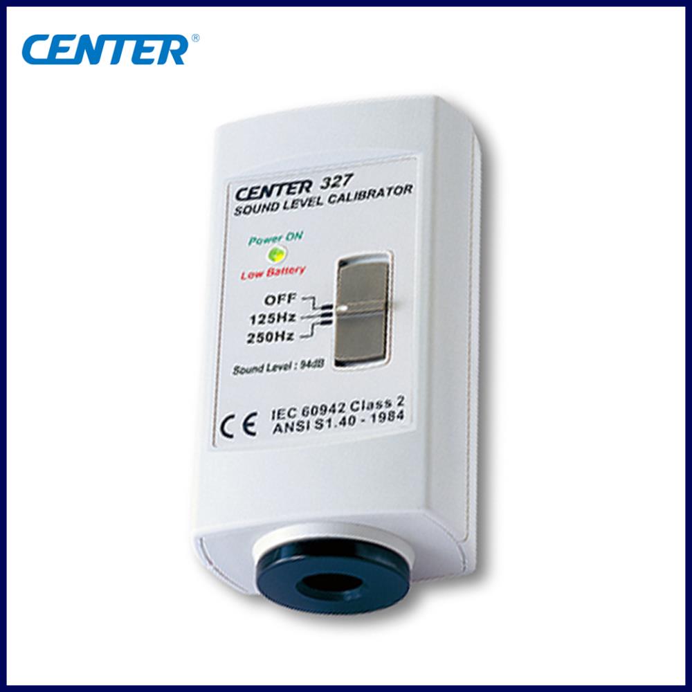 CENTER 327 เครื่องสอบเทียบเครื่องวัดระดับเสียง (Sound Level Calibrator 125Hz & 250Hz),เครื่องสอบเทียบเครื่องวัดระดับเสียง Sound Level Calibrator,CENTER,Energy and Environment/Environment Instrument/Sound Meter