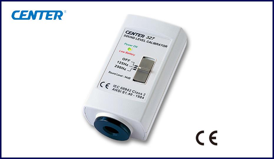 CENTER 327 เครื่องสอบเทียบเครื่องวัดระดับเสียง (Sound Level Calibrator 125Hz & 250Hz)