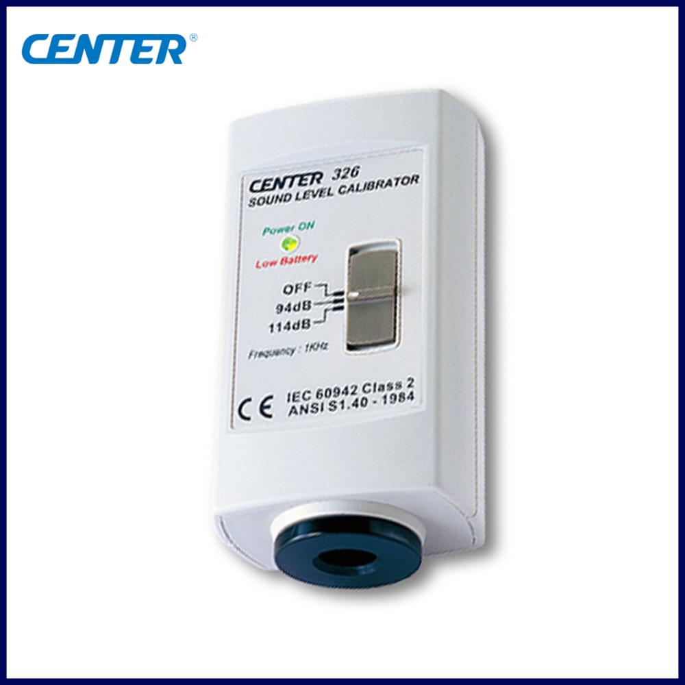 CENTER 326 เครื่องสอบเทียบเครื่องวัดระดับเสียง (Sound Level Calibrator 1kHz),Sound Level Calibrator เครื่องสอบเทียบ เครื่องวัดระดับเสียง,CENTER,Energy and Environment/Environment Instrument/Sound Meter