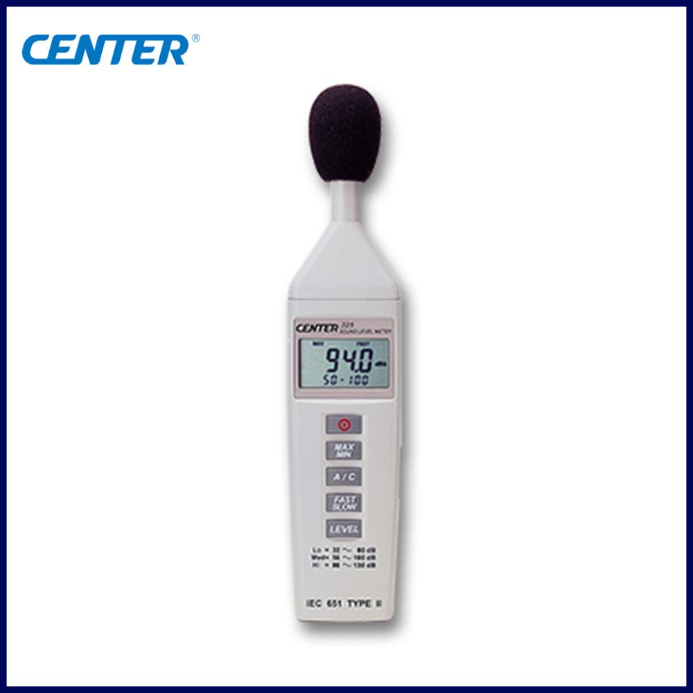 CENTER 325 เครื่องวัดระดับเสียง (Sound Level Meter : Compact Size),เครื่องวัดระดับเสียง Sound Level Meter,CENTER,Energy and Environment/Environment Instrument/Sound Meter