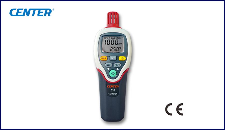 CENTER 510 เครื่องวัดคาร์บอนมอนอกไซด์แบบ (CO) (Carbon Monoxide(CO) Meter)