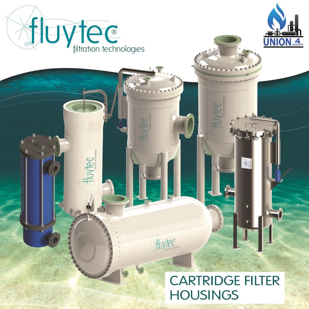 เครื่องกรอง (Cartridge Filter Housing),Filter Housing,FLUYTEC,Machinery and Process Equipment/Filters/Filtering Systems