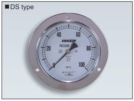 RIKEN Pressure Gauge DS Series,DS100-100M, DS150-100M, RIKEN, Pressure Gauge,RIKEN,Instruments and Controls/Gauges