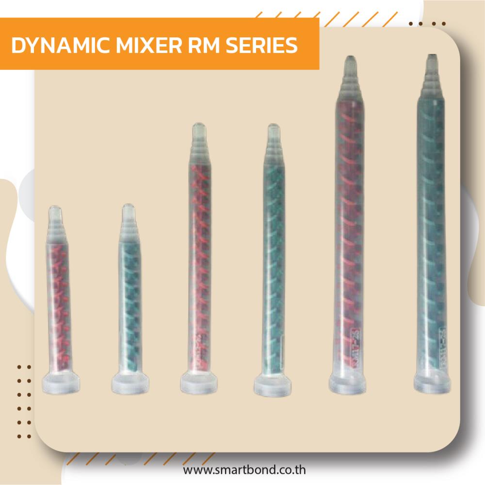 DYNAMIC MIXER RM SERIES ,glue , หลอดผสมกาว , STATIC MIXER TUBE,,Machinery and Process Equipment/Mixers