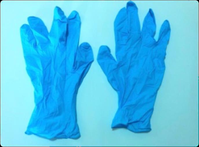 ถุงมือยางไนไตร/nitrile glove