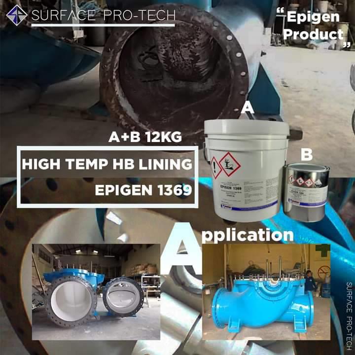epigen 1369 Corrosion PORTABLE WATER HB COATING & HIGH TEMP RESISTANCE 
