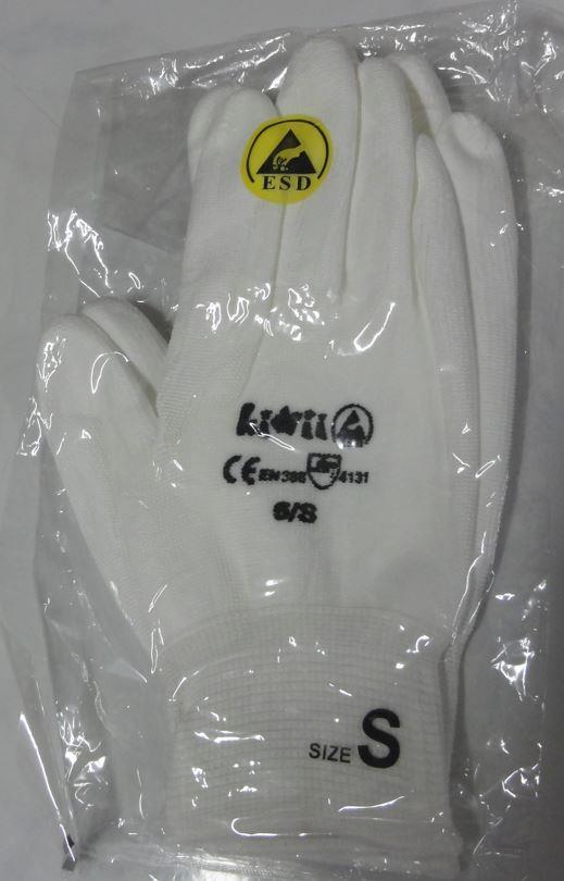 ESD NYLON PU PALM FIT GLOVES,ESD GLOVES,KIWII,Automation and Electronics/Cleanroom Equipment