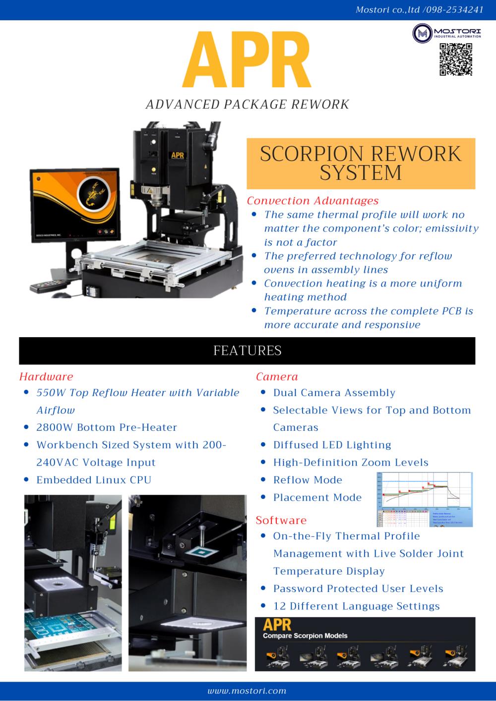 APR Scorpion XL Rework System