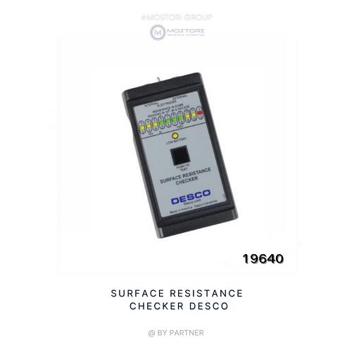Surface Resistance Checker Desco -19640,Surface Resistance Checker Desco,  static field meter, desco,DESCO,Instruments and Controls/Measuring Equipment