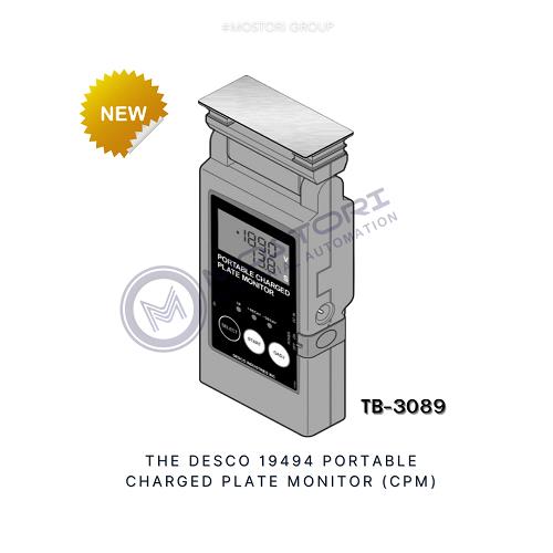 Portable Charged Plate Monitor - TB-3089 ,Measurement Services, Digital Static Field Meter, Testers, Desco, digital,DESCO,Instruments and Controls/Measuring Equipment
