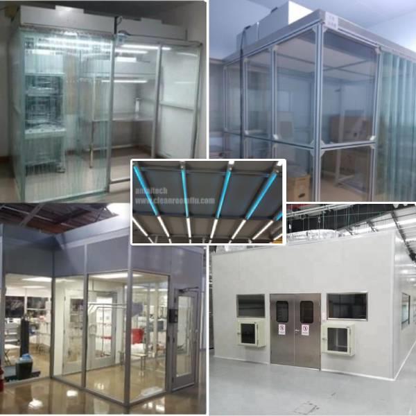 CLASS 100 ALUMINUM CLEAN BOOTH,Cleanroom, clean laminar flow super line air, ตู้ปลอดเชื้อ horizontal,anlaitech,Automation and Electronics/Cleanroom Equipment