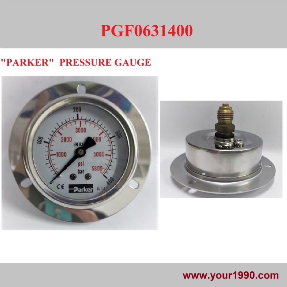 Pressure Gauge,Parker Pressure Gauge./Pressure Gaueg,Parker,Instruments and Controls/Gauges