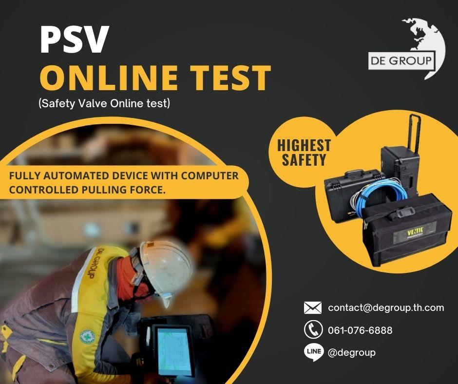 PSV Online test (Safety Valve Online test)