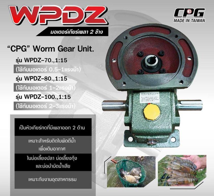 เกียร์ตีน้ำ CPG,gear #worm gear #เกียร์ตีน้ำ #เกียร์ทด ,CPG,Machinery and Process Equipment/Engines and Motors/Motors