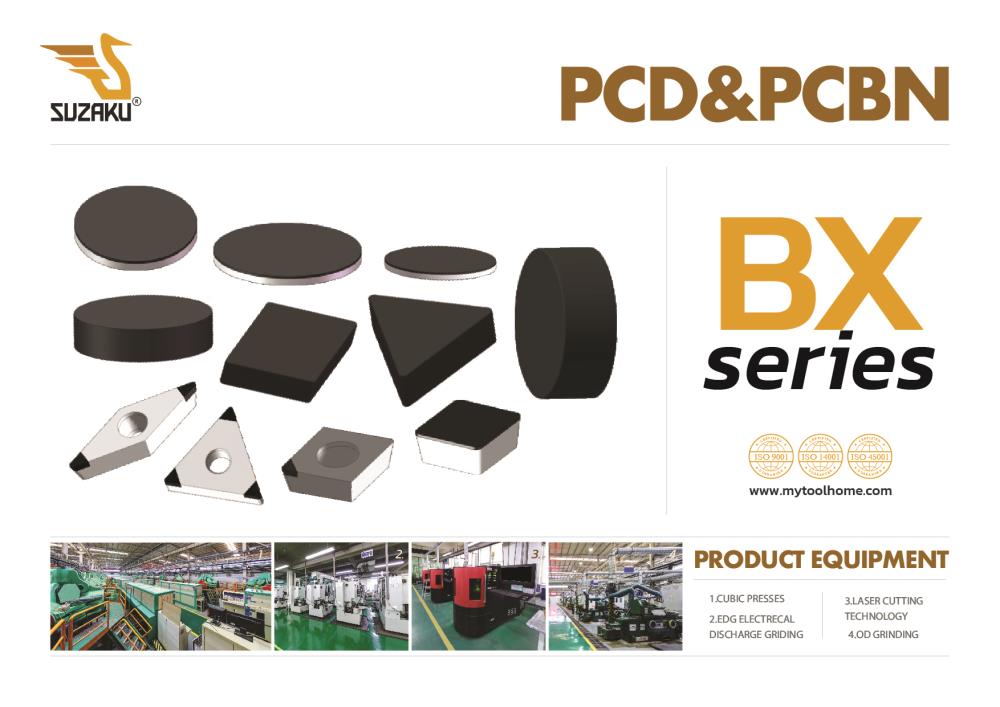PCD & PCBN Blanks,PCD Tools, Cutting Tools,SUZAKU,Tool and Tooling/Cutting Tools