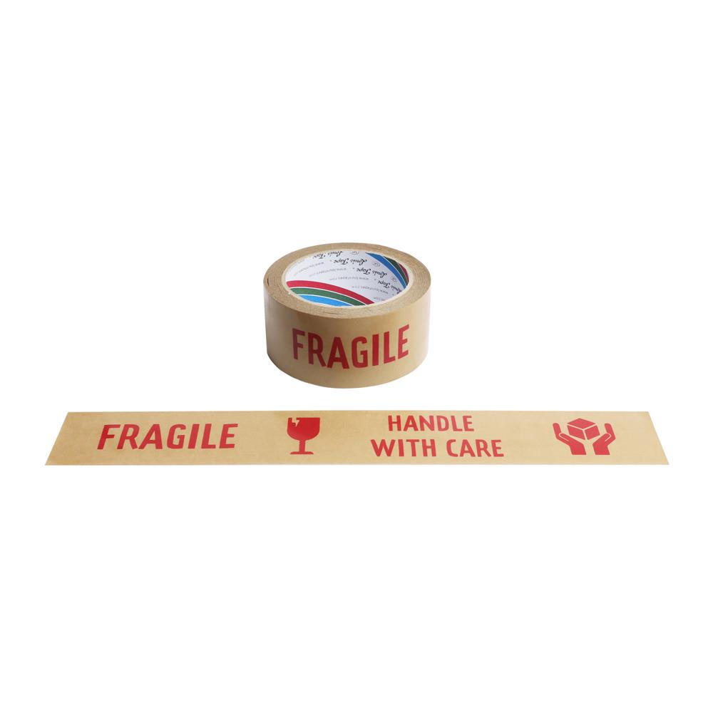 Louis Tape เทปกาวในตัวพิมพ์ลาย Fragile ("Fragile" Printed Kraft Tape)