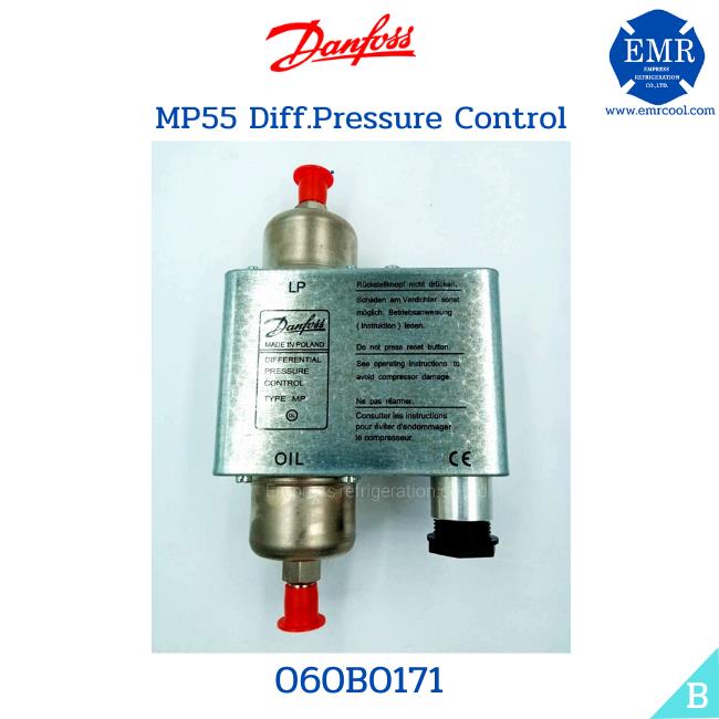 MP55 Danfoss. Pressure Control 060B017366(120 SEC) 