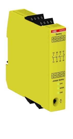 Safety Relay ,SSR20,Sentry SSR20,Abb jokab,safety relay,ABB,Electrical and Power Generation/Safety Equipment