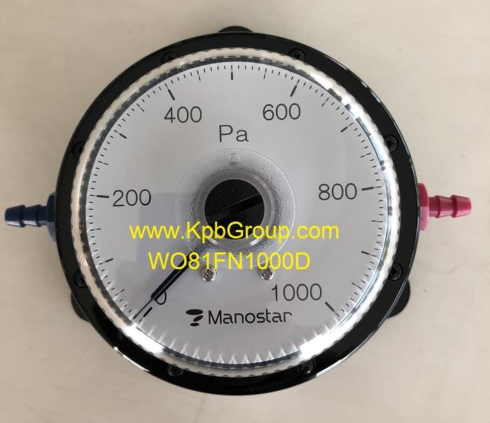 MANOSTAR Differential Pressure Gauge WO81FN1000D,WO81FN1000D, MANOSTAR, YAMAMOTO, Differential Pressure Gauge,MANOSTAR,Instruments and Controls/Gauges