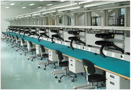 โต๊ะทำงานกันไฟฟ้าสถิตย์ (ESD Workbenches),ESD Workbenches, โต๊ะทำงานกันไฟฟ้าสถิตย์ ,,Industrial Services/Installation