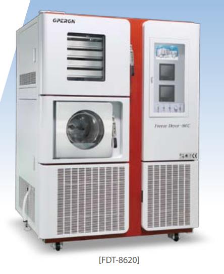 เครื่องทำเเห้งภายใต้ระบบความเย็นเเละสุญญากาศ (Freeze Dryer) 