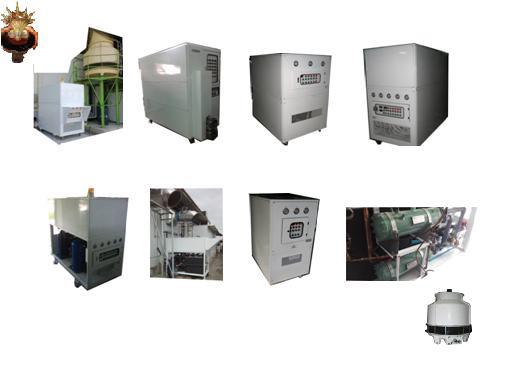 เครื่องทำน้ำเย็น ชิลเลอร์  ชนิดระบายความร้อนด้วยน้ำ,เครื่องทำน้ำเย็น,้HEAT COOL,Machinery and Process Equipment/Chillers