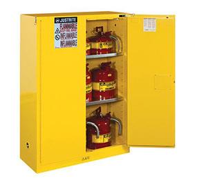 ตู้เก็บสารเคมีอันตรายชนิดไวไฟ (Safety Cabinet For Flammables),ตู้เก็บสารเคมี,Justrite,Materials Handling/Cabinets/Chemical Storage Cabinet