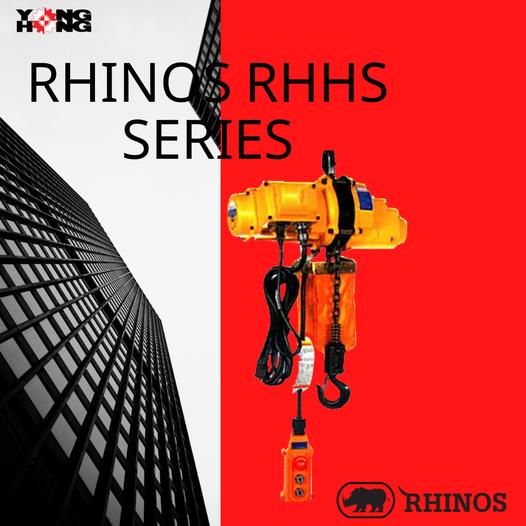 รอกโซ่ไฟฟ้า Rhinos,รอกโซ่ไฟฟ้าRhinos ดีไซน์ขนาดให้เล็กทัดรัดและน้ำหนักเบา,Rhinos,Construction and Decoration/Construction Machinery