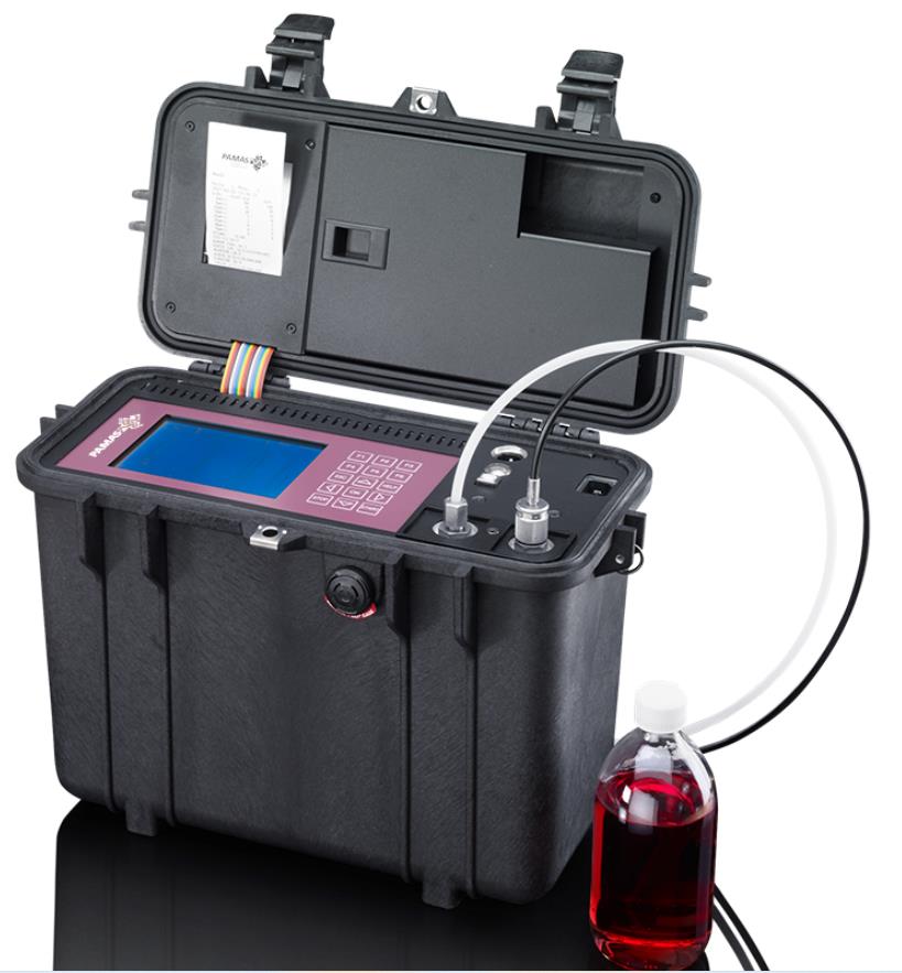 Pamas S40 ( เครื่องวัดจำนวนและขนาดของอนุภาคในของเหลว ),Portable Particle Counting System ,PAMAS,Hardware and Consumable/Industrial Oil and Lube