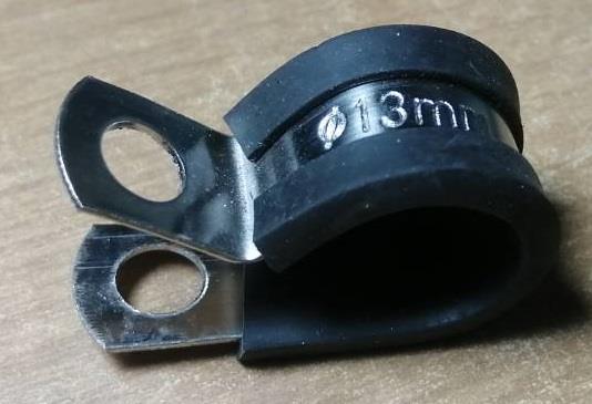 P Clamp with rubber (แคล้มพร้อมยาง)