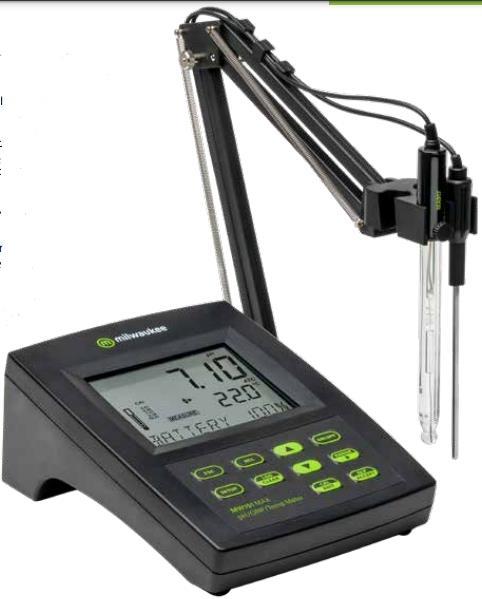 MW151 MAX: pH/ORP/Temp bench meter with logging,ph meter,เครื่องวัดค่า pH,ORP,Temp,Milwaukee,Energy and Environment/Water Treatment