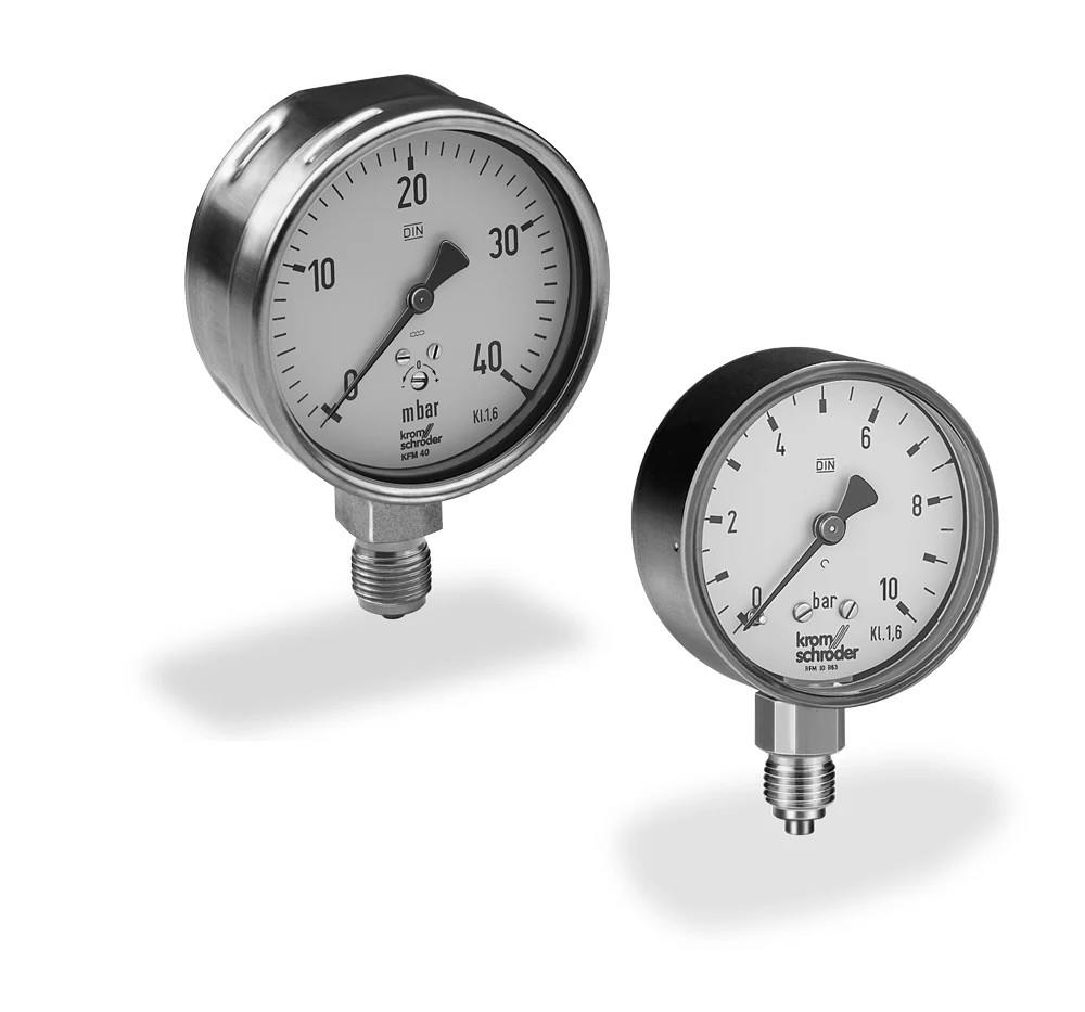 Kromschroeder Pressure gauges KFM, RFM,Kromschroeder Pressure gauges KFM, RFM,Kromschroeder Pressure gauges KFM, RFM,Instruments and Controls/Gauges