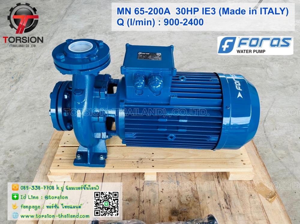 Foras water pumps MN 65-200A 30HP IE3,pumps , water , water pumps , foras , MN 65-200A , ปั๊มน้ำ , ปั๊ม,Foras,Pumps, Valves and Accessories/Pumps/General Pumps