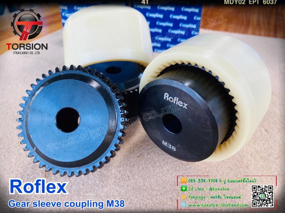 Gear Sleeve Coupling M-38 ,gear sleeve coupling , coupling , Rigid gear coupling , Nylon sleeve coupling , drive coupling,Roflex,Electrical and Power Generation/Power Transmission