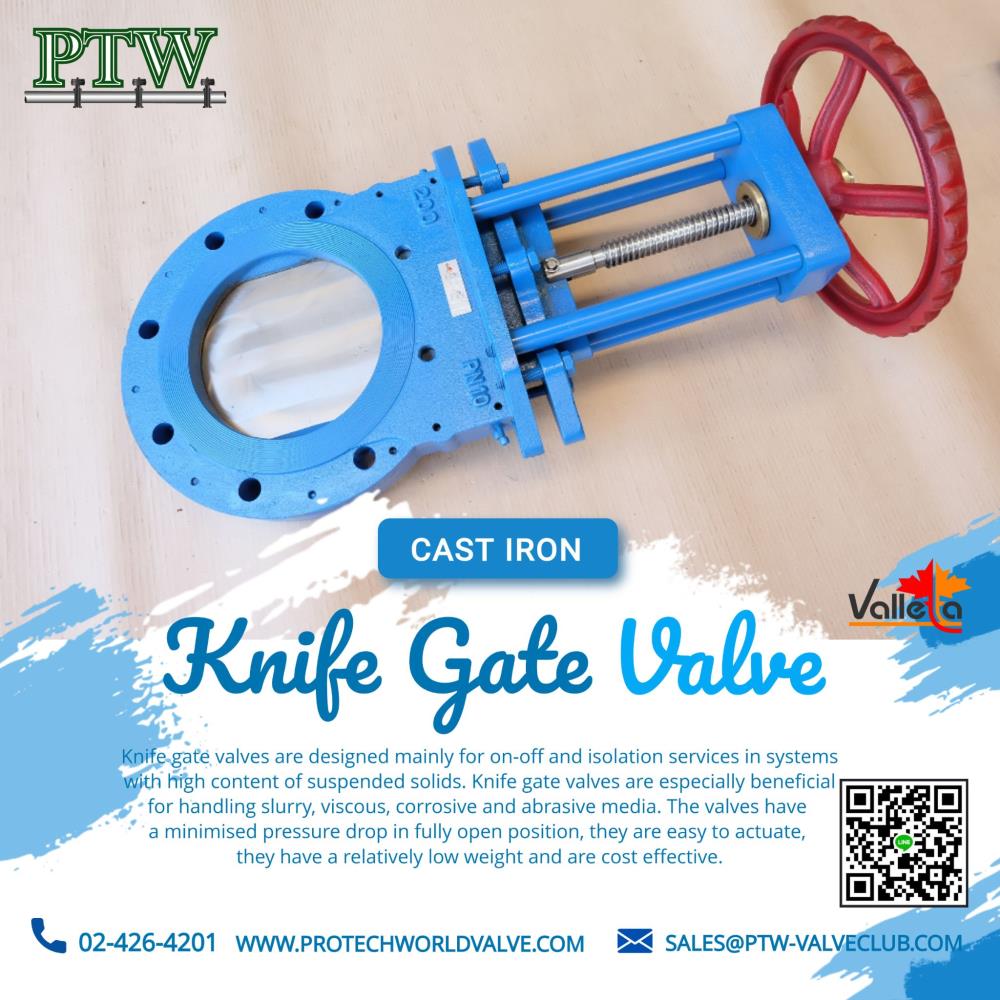 "VALLETTA" KNIFE GATE VALVE,Knife gate valve ,VALLETTA,Pumps, Valves and Accessories/Valves/Knife Gate Valve