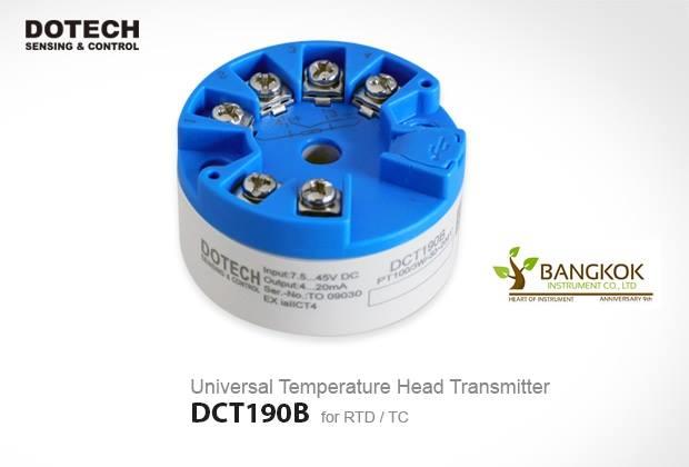 Universal Temperature Head Transmitter DCT190 Series,Universal Temperature Head Transmitter  DCT190 Series,Dotech (Korea),Instruments and Controls/Accessories/General Accessories