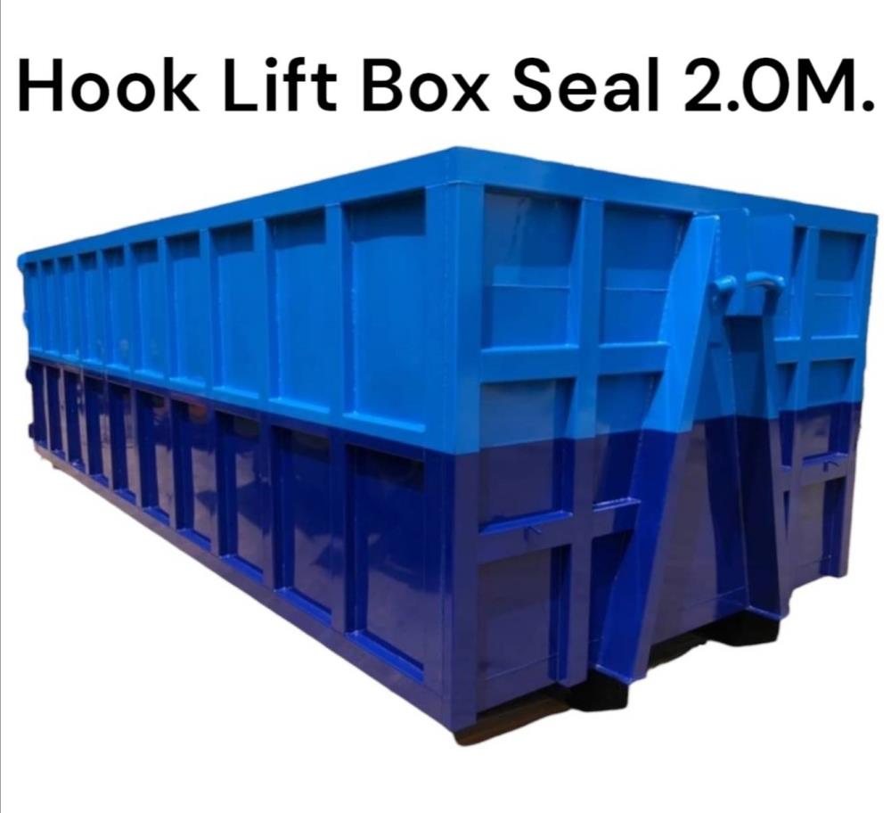 กระบะ Hook lift Box Seal สูง 2.0 เมตร,hooklift,,Engineering and Consulting/Designers/Industrial