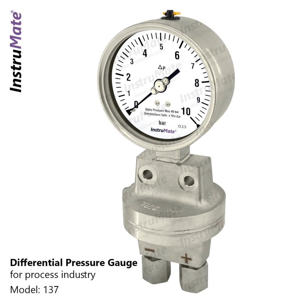 Differential pressure gauge,Differential Pressure Gauge,InstruMate,Instruments and Controls/Gauges