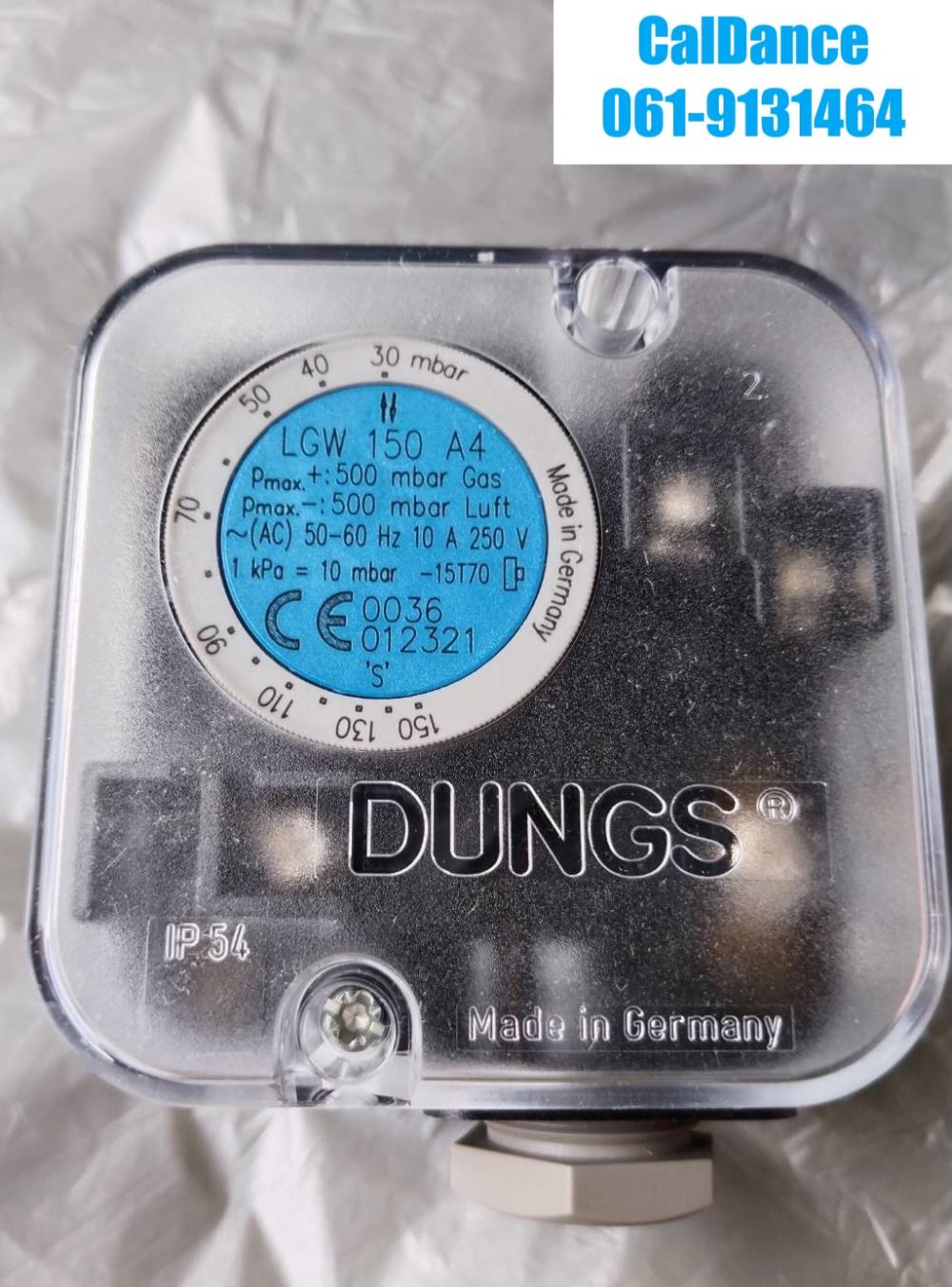 "DUNGS" Pressure Switch LGW 150 A4,"DUNGS" Pressure Switch LGW 150 A4,"DUNGS" Pressure Switch LGW 150 A4,Instruments and Controls/Switches