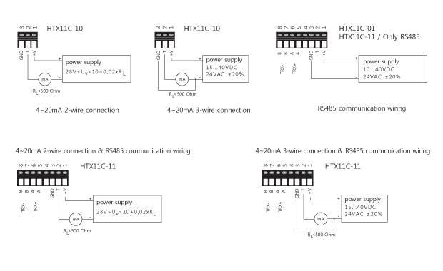 HTX10C Series  Indoor High Precision (0.1C) Temp Transmitter