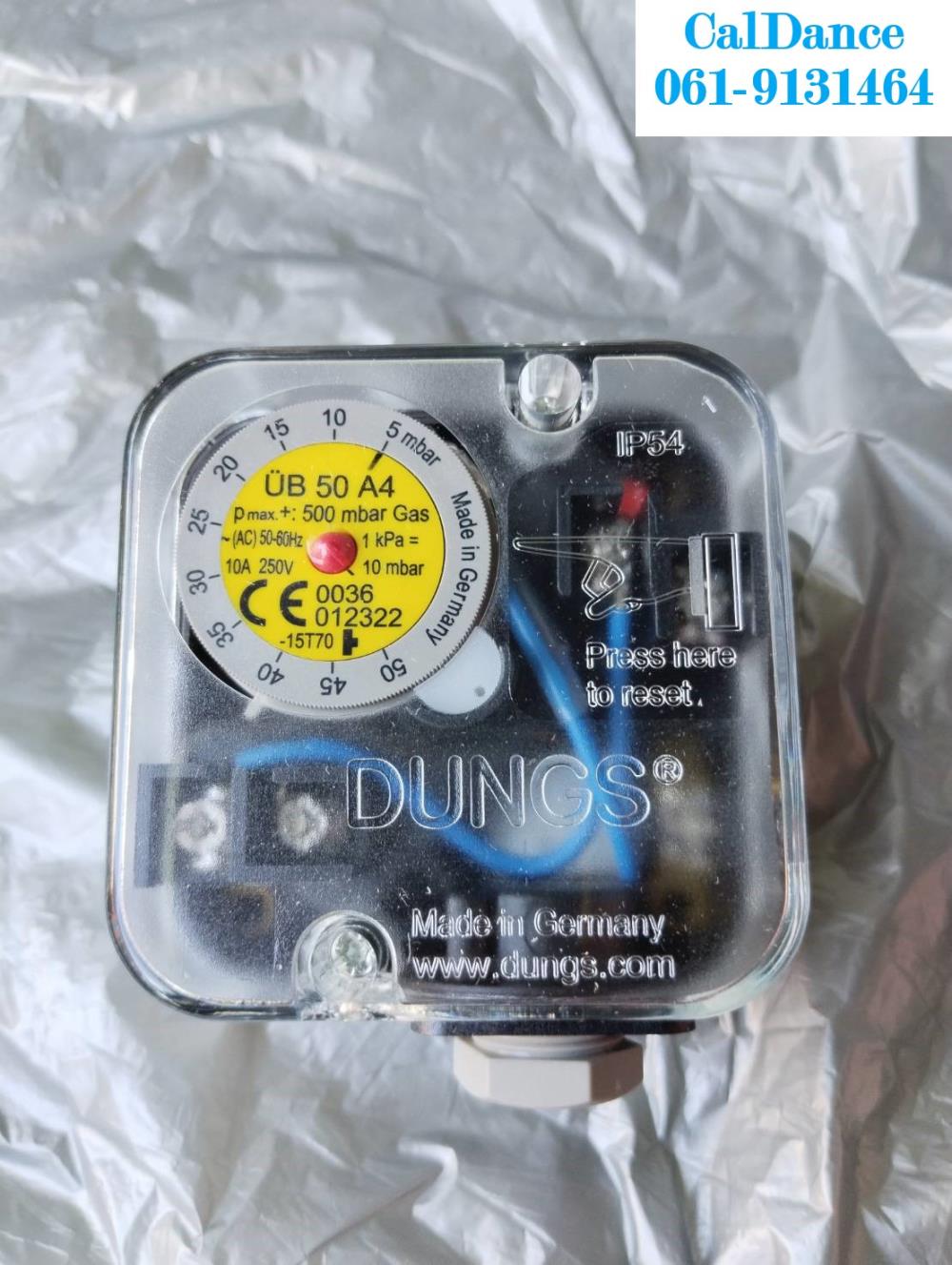 "DUNGS" Pressure Switch UB 50 A4,"DUNGS" Pressure Switch UB 50 A4,"DUNGS" Pressure Switch UB 50 A4,Instruments and Controls/Switches