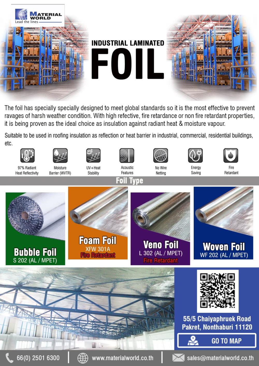 Foil,Packing,Material World,Materials Handling/Packing