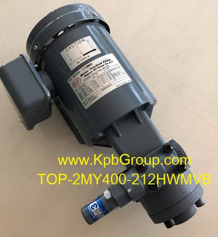 NOP Trochoid Pump TOP-2MY400-212HWMVB, 200V, 2VB-3L 1.0MPa,TOP-2MY400-212HWMVB, NOP, Trochoid Pump, Oil Pump Pump, NIPPON OIL PUMP,NOP,Pumps, Valves and Accessories/Pumps/Oil Pump