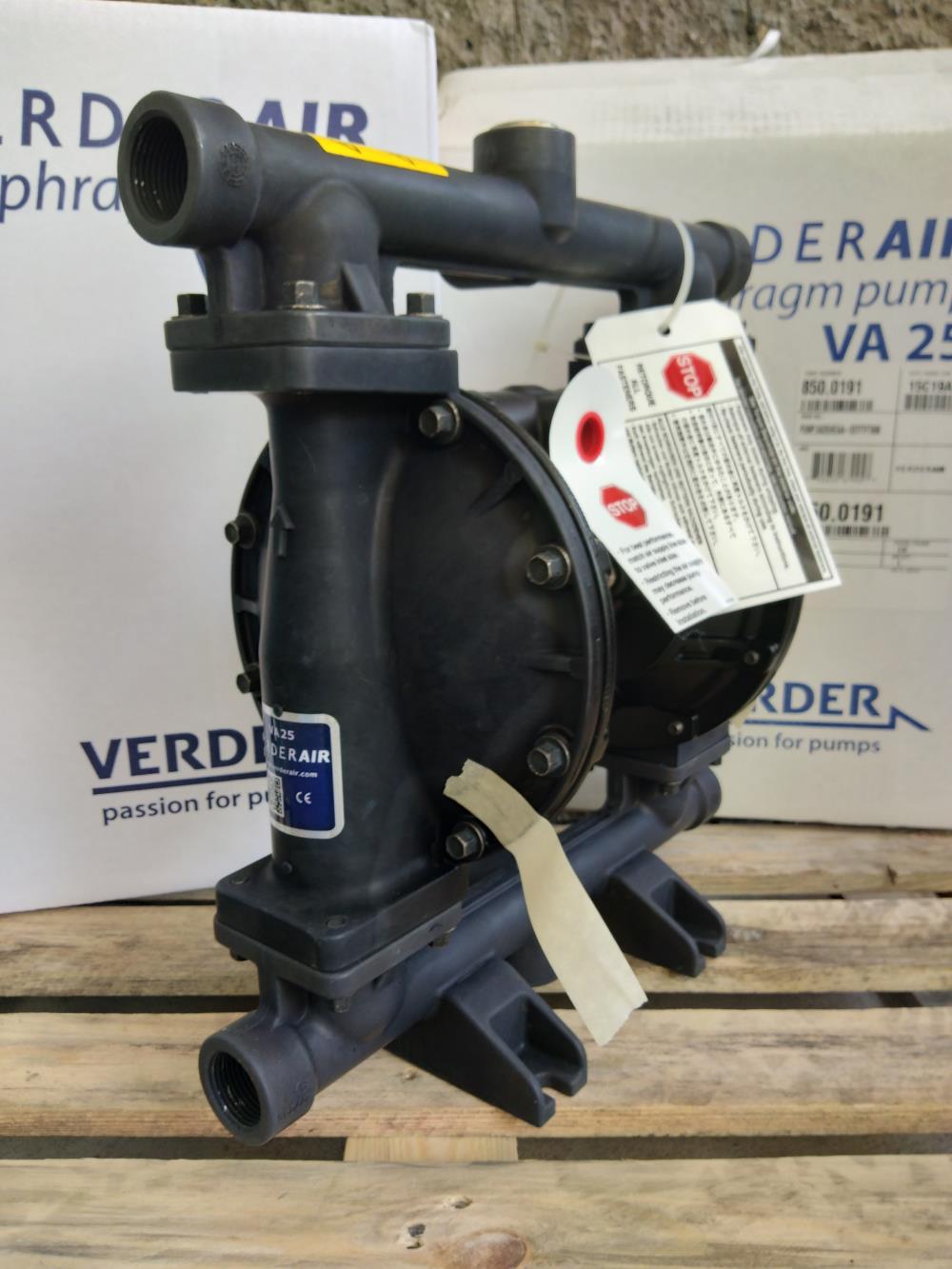 "VERDER" VA25 AA SS TF TF (Germany),diaphragm pump , VERDER, VA25,ปั๊มน้ำเสีย, chemical pump, ปั๊มดูดสารเคมี,VERDER,Pumps, Valves and Accessories/Pumps/Diaphragm Pump