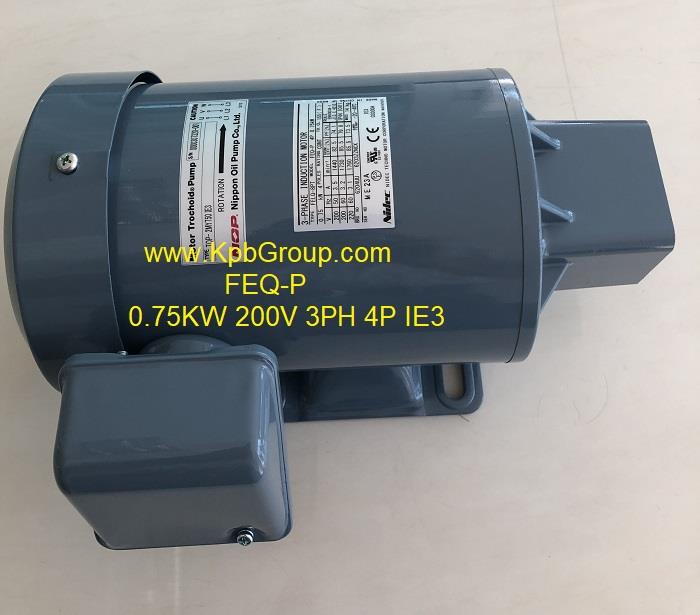 NIDEC 3-Phase Induction Motor FEQ-P, 0.75KW 200V 3PH 4P IE3,NIDEC, Induction Motor, FEQ-P, FELQ-8PT,NIDEC,Machinery and Process Equipment/Engines and Motors/Motors