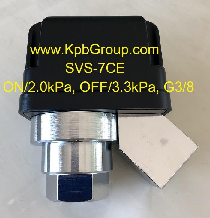 SANWA DENKI Vacuum Switch SVS-7CE, ON/2.0kPa, OFF/3.3kPa, G3/8,SVS-7CE, SANWA, SANWA DENKI, Vacuum Switch,SANWA DENKI,Instruments and Controls/Switches